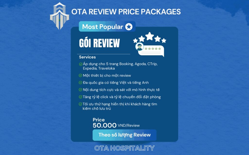 Gói review kênh ota Gói review kênh ota