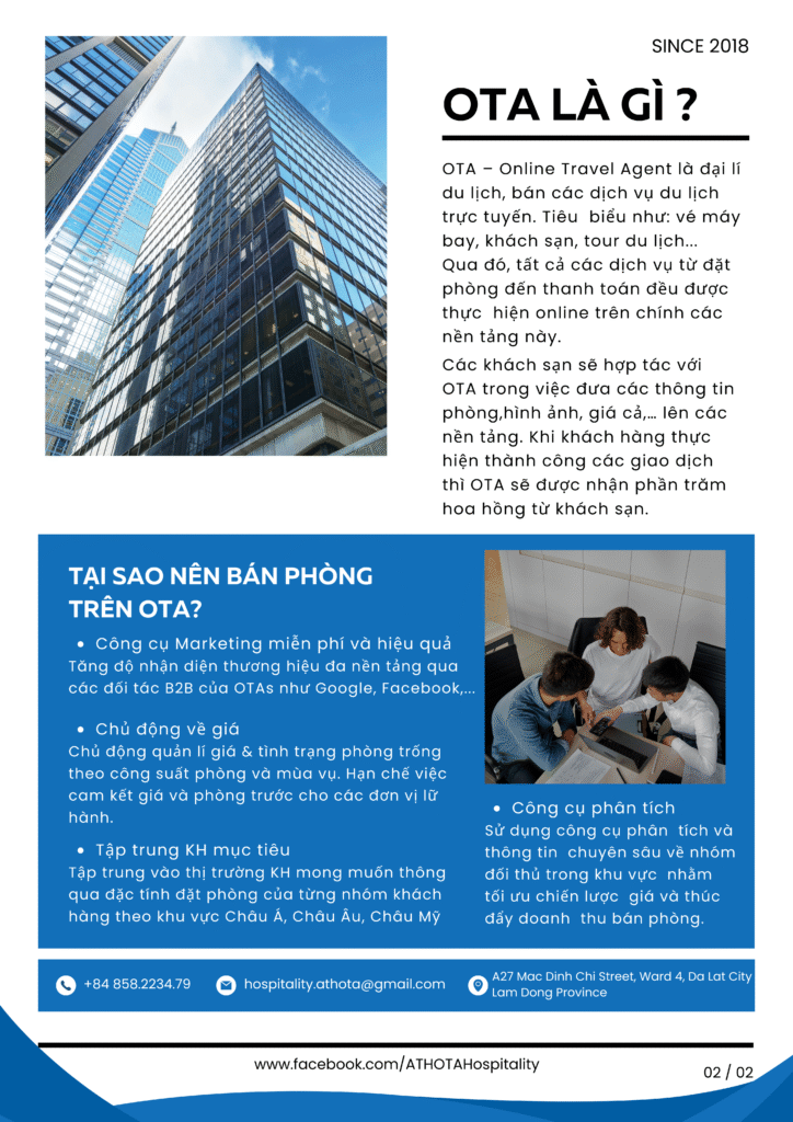 OTA là gì? Tại sao nên bán phòng trên OTA?